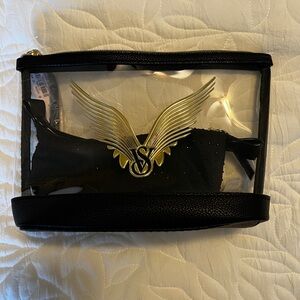 Victoria's Secret clear cosmetics case